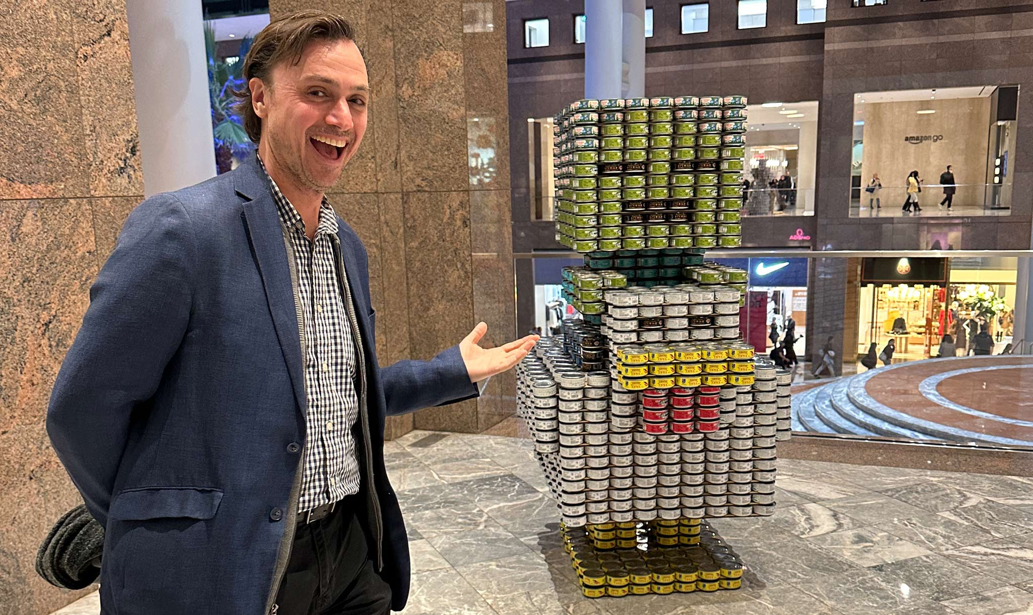 Russ from News-O-Matic picked this Minecraft design!