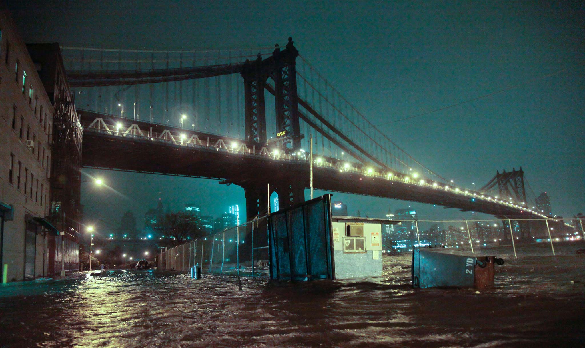 It caused sea levels to rise in New York City.
