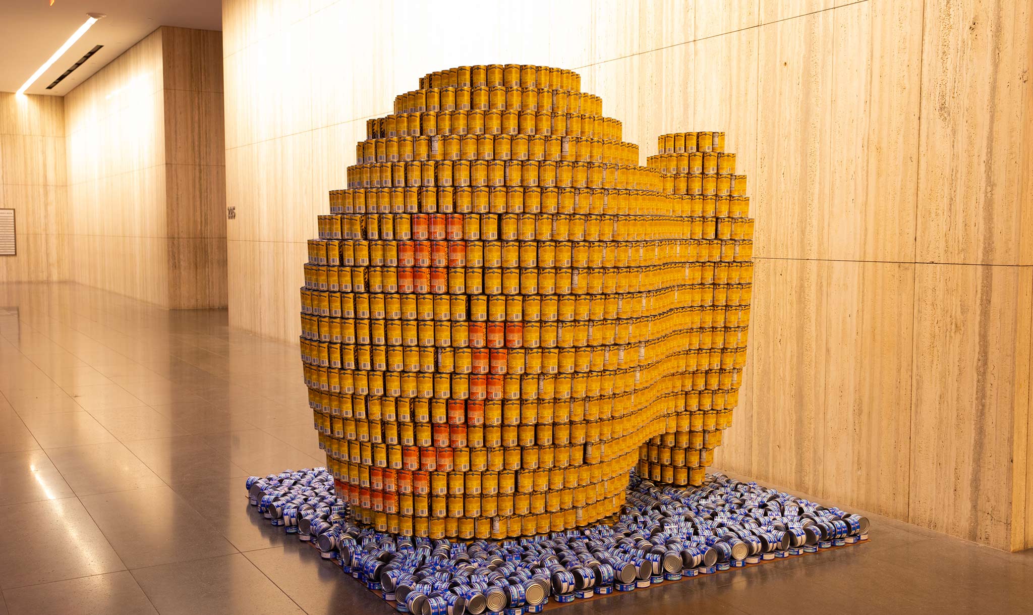“Hooked on Helping” had 10,764 cans of beans and tuna!