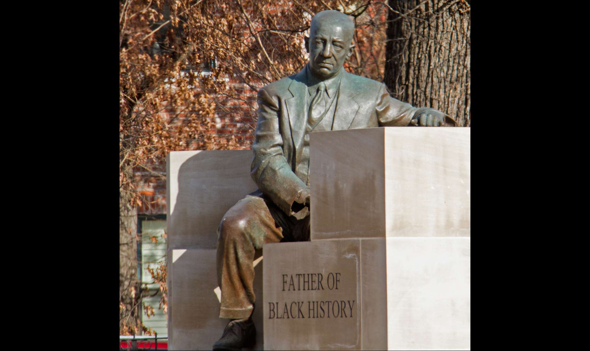There is a statue of Carter G. Woodson in Washington, D.C.