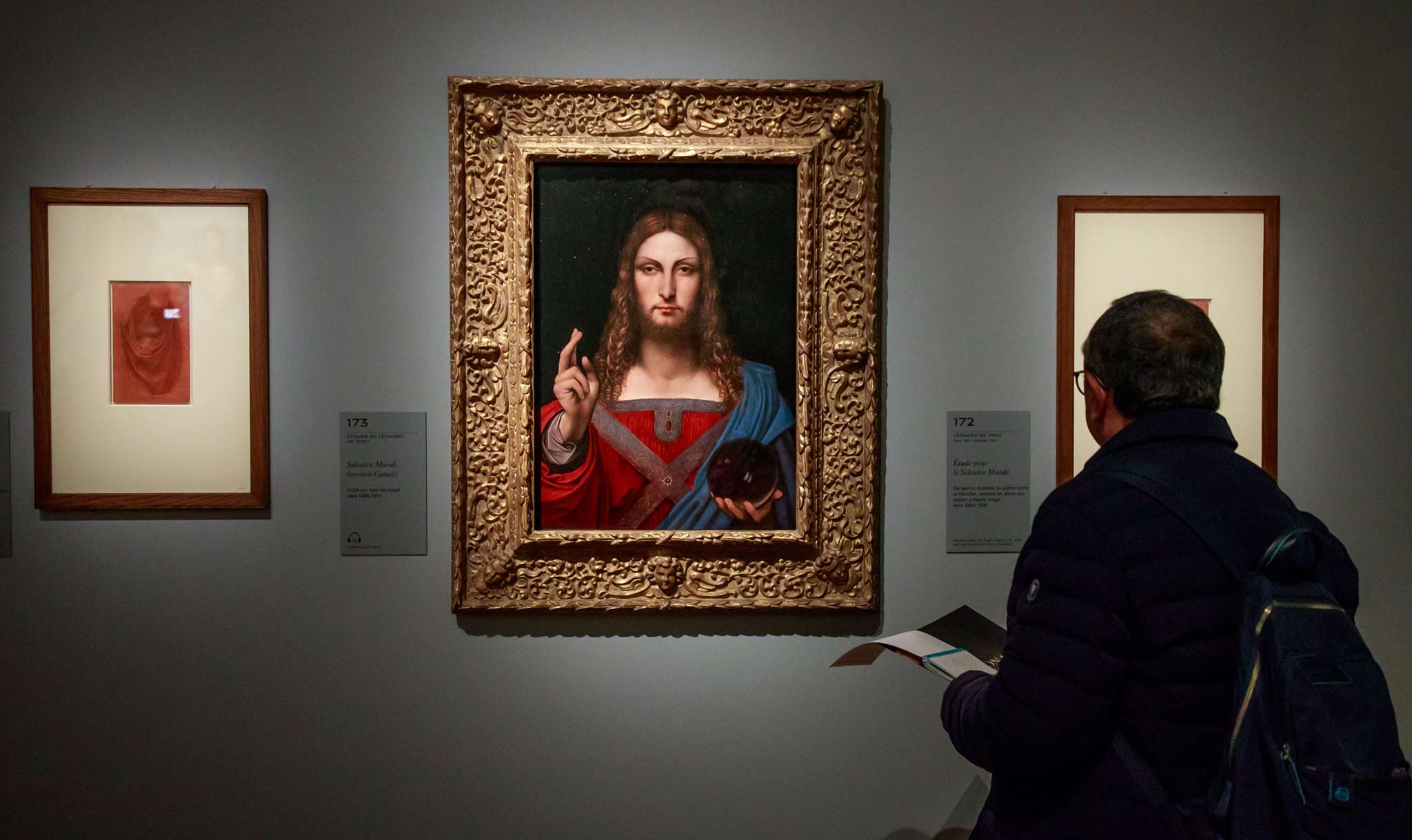 Leonardo da Vinci’s “Salvator Mundi” has the all-time record.