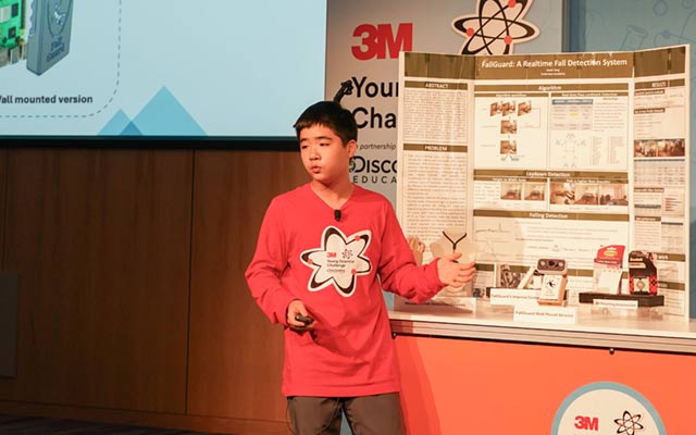 Kevin Tang explains how his invention works!