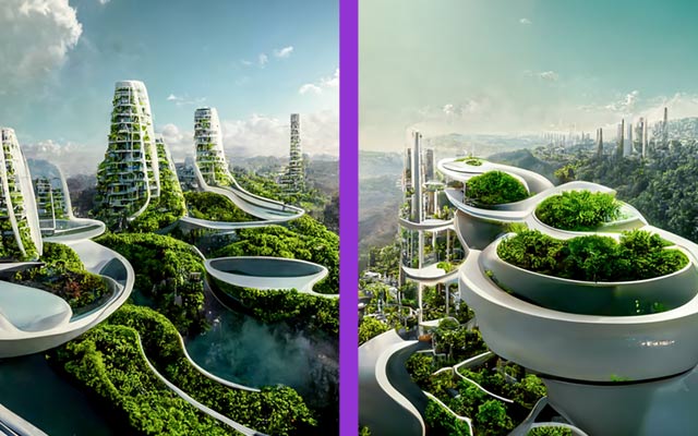 Images from “AI x Future Cities”