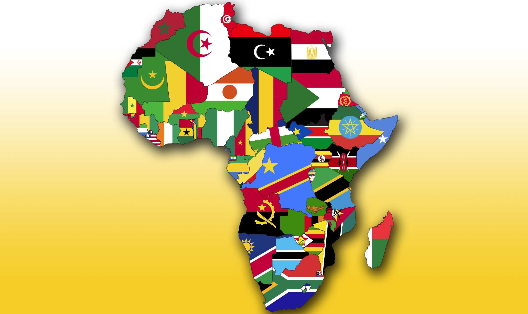 The African Union is a group of 55 countries in Africa.