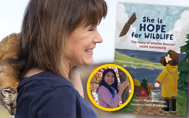 Hope Swinimer has a book about her life. It was reviewed for us by Catalina.