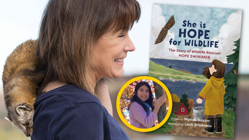 Hope Swinimer has a book about her life. It was reviewed for us by Catalina.