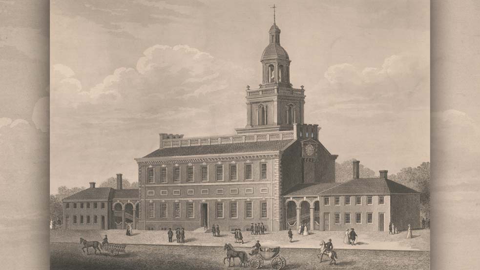 The Second Continental Congress met at the State House in Philadelphia.