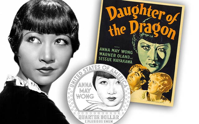 Wong was the first Chinese American film star in Hollywood.