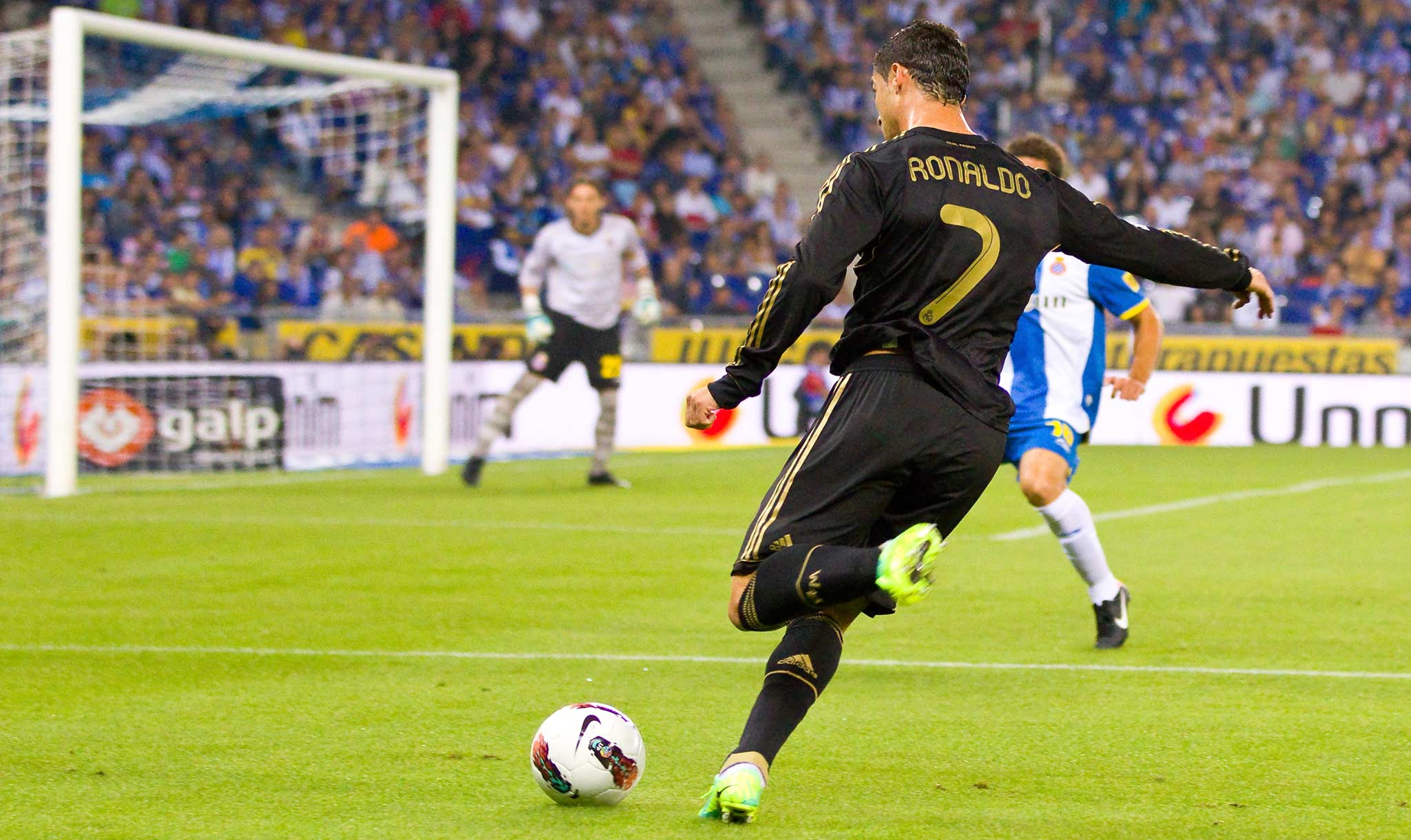 Ronaldo played for the Real Madrid team.