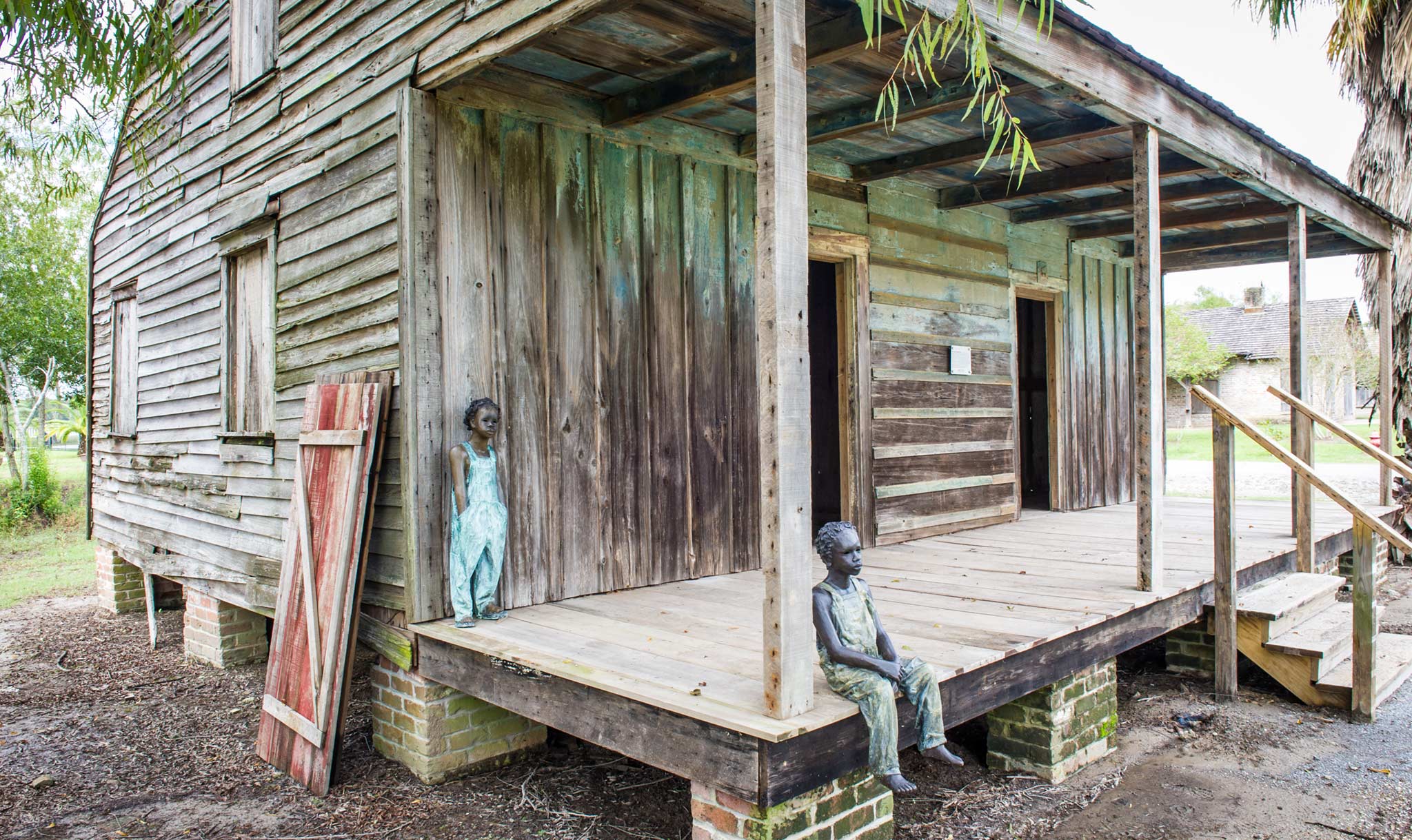 Visitors can learn how enslaved people lived and worked.