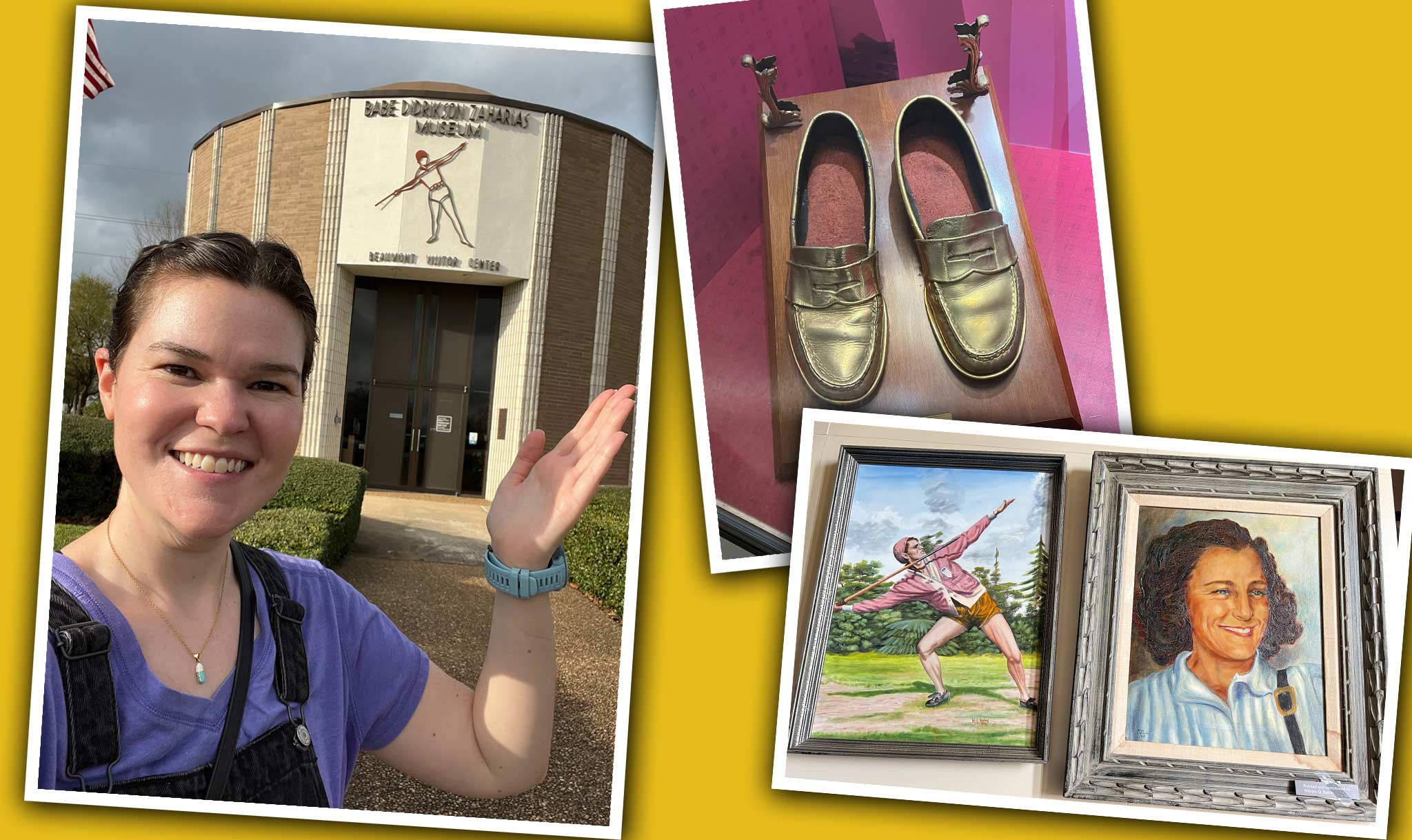 The author visited the Babe Zaharias Museum.