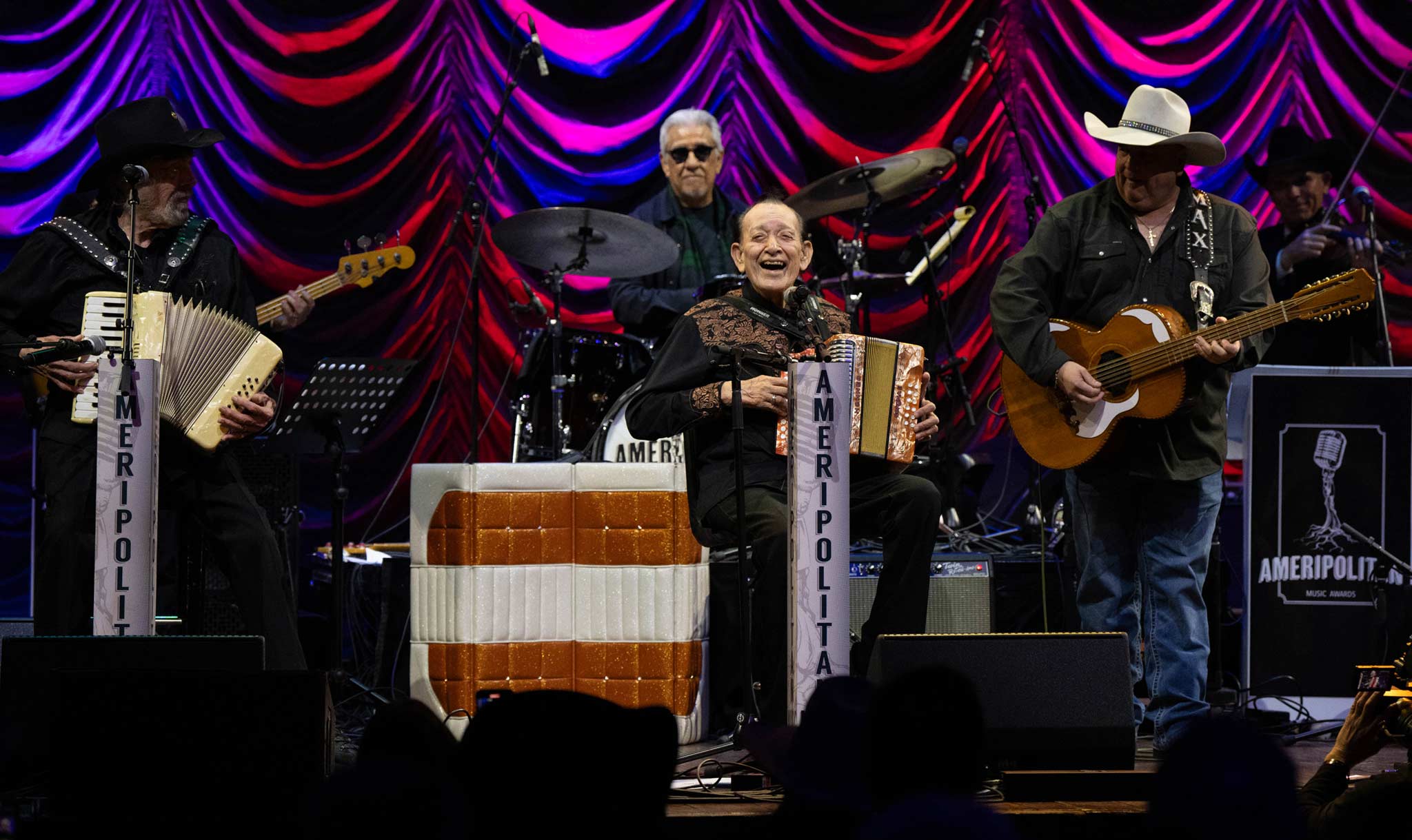 Jimenéz performing in Austin, Texas, in 2024