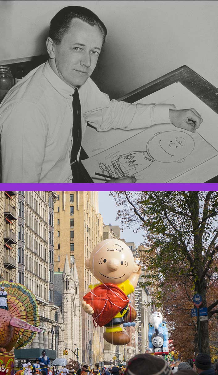 Charles Schulz created Charlie Brown in 1950.