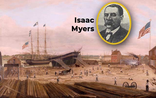 A U.S. shipyard in 1833