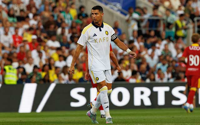 Ronaldo plays for Al-Nassr, a team based in Saudi Arabia.