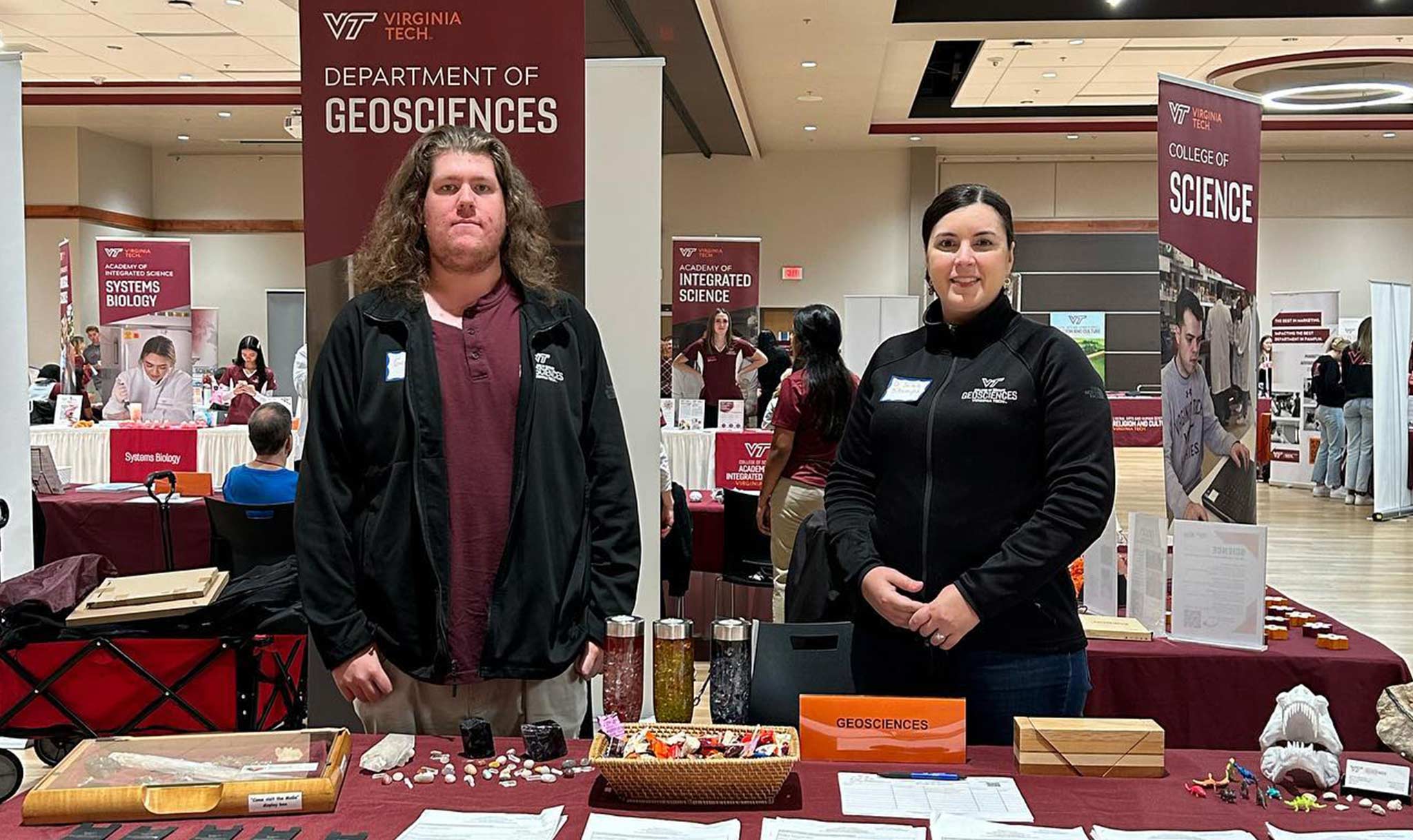 She is also a teacher at Virginia Tech.