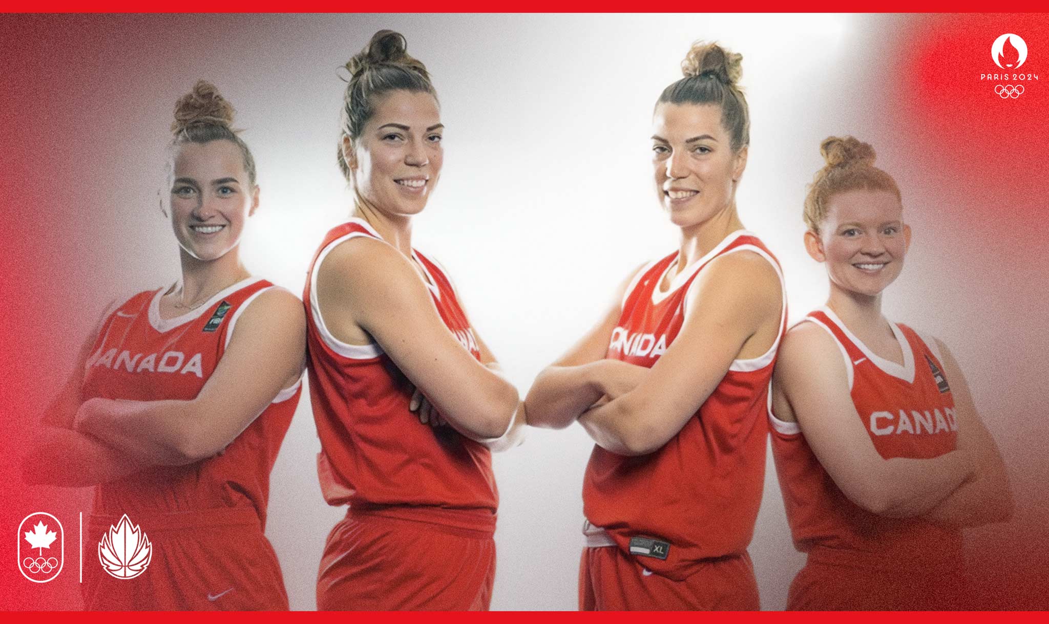 Canada’s Plouffe twins are on the 3x3 basketball squad.