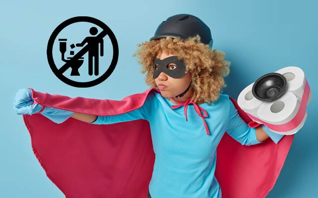 Kids can help potty train grown-ups!