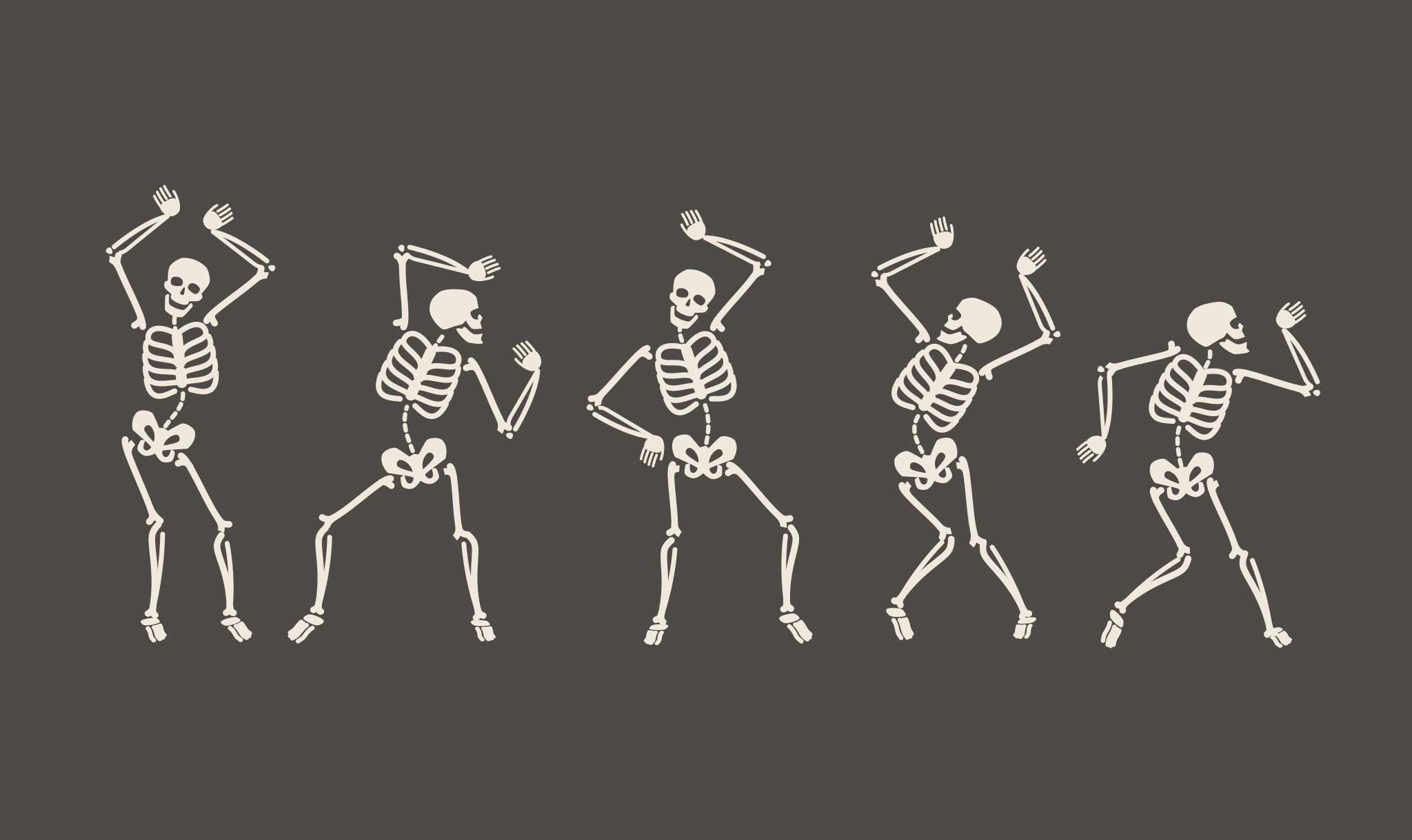 You can make your skeleton dance if you’d like!