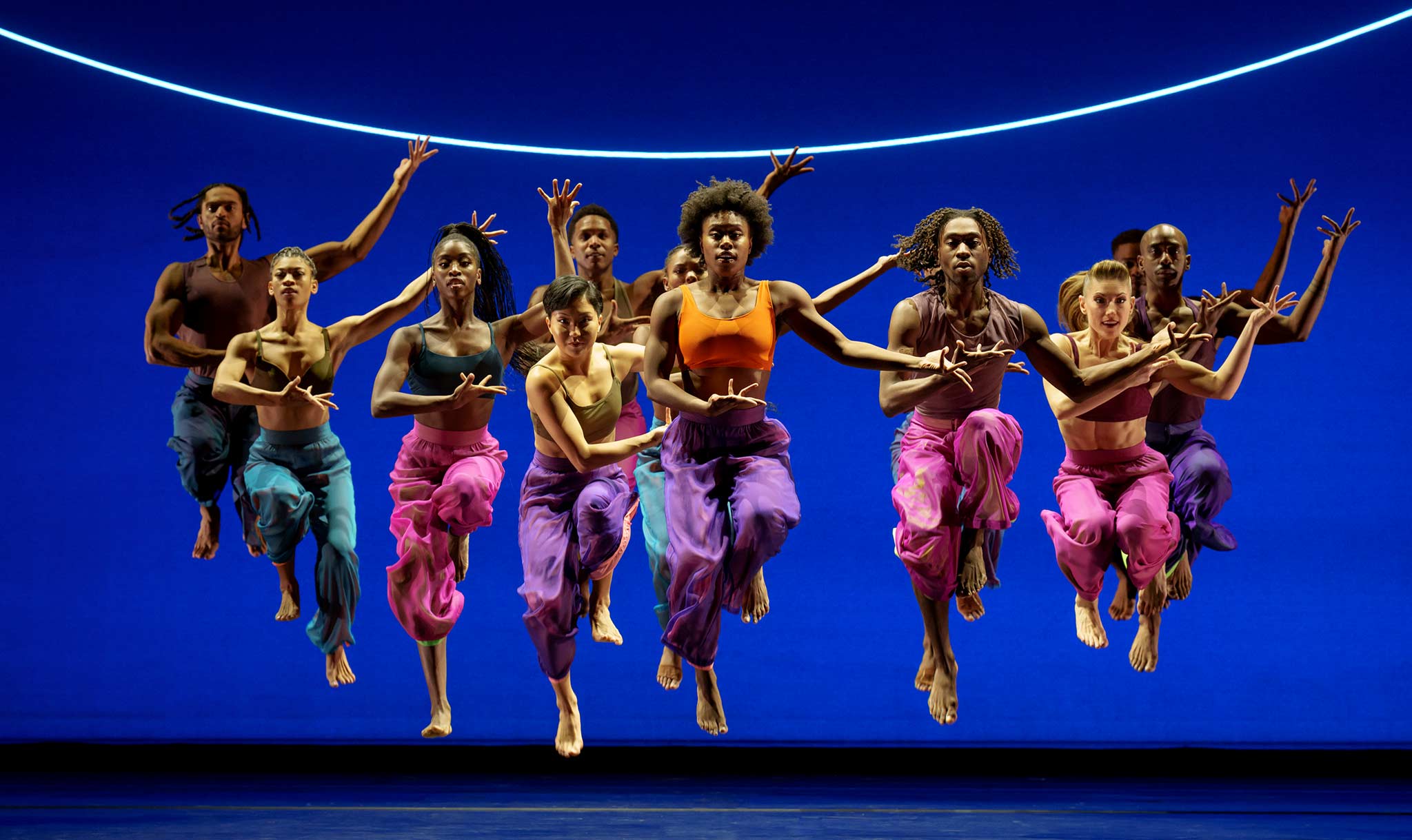 Ailey dancers performing a show called "Are You in Your Feelings?"