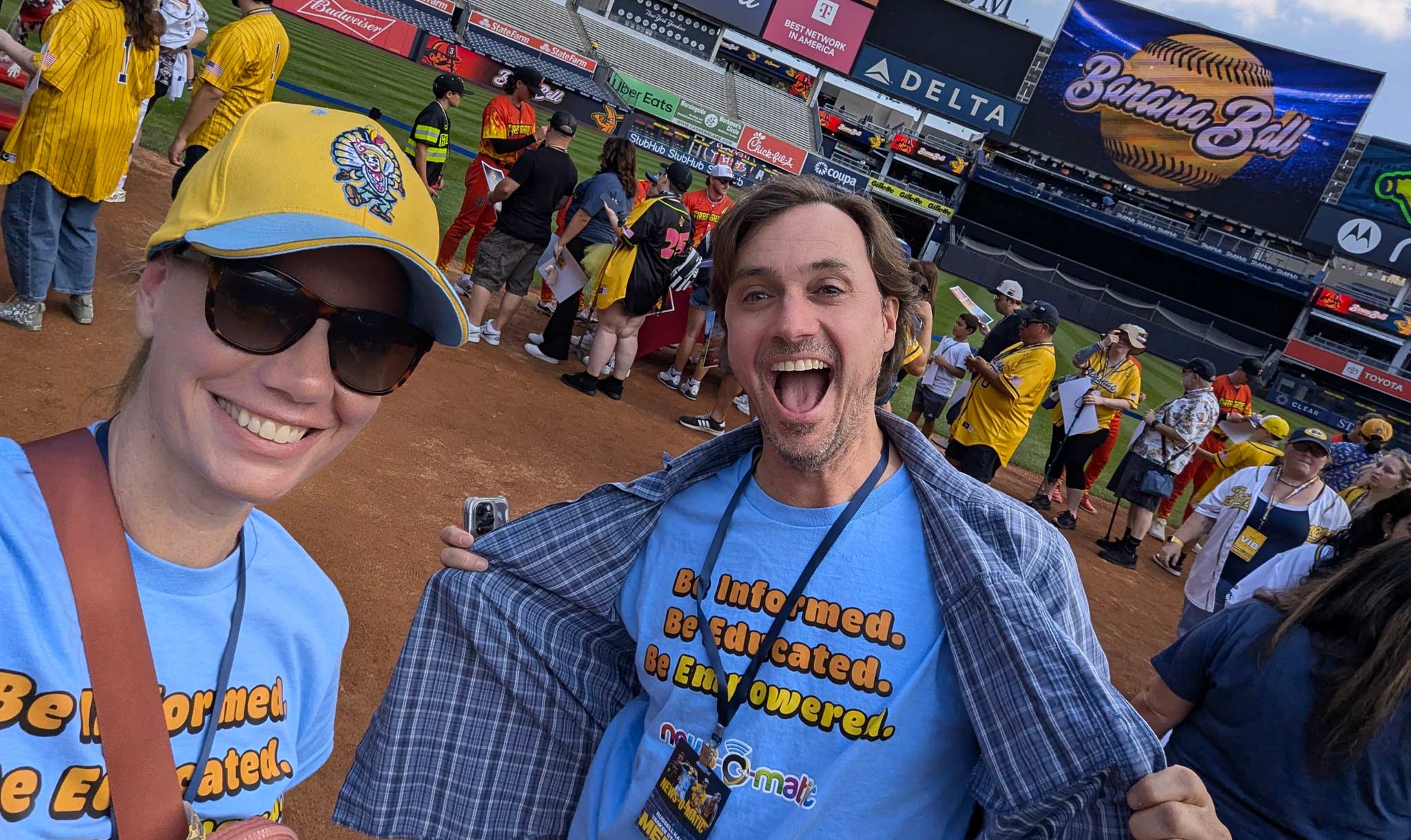 News-O-Matic went to Yankee Stadium to learn about the Bananas!