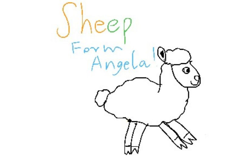 Drawing from Angela