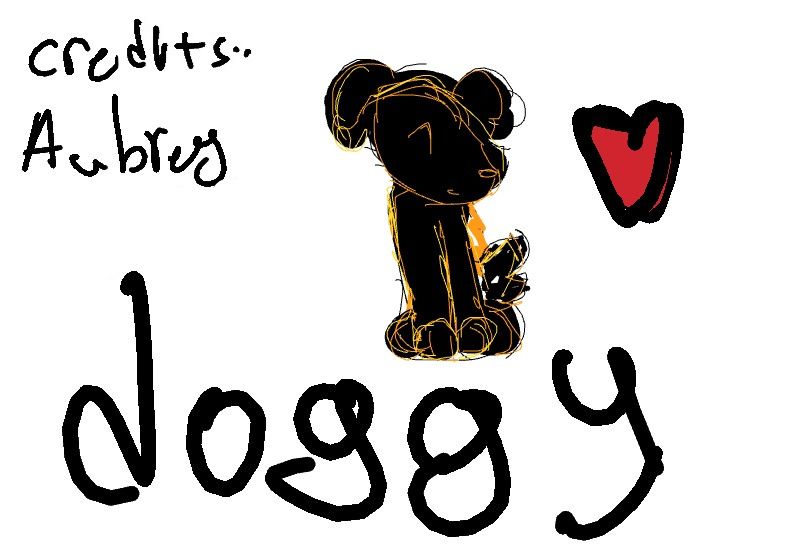 Drawing from Aubrey