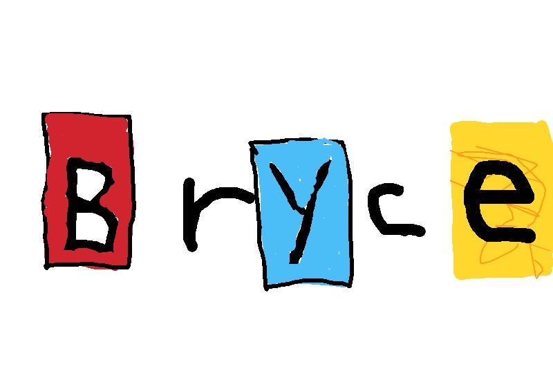 Drawing from Bryce