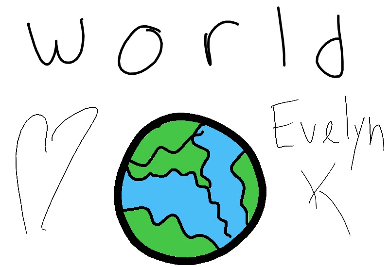Drawing from Evelyn