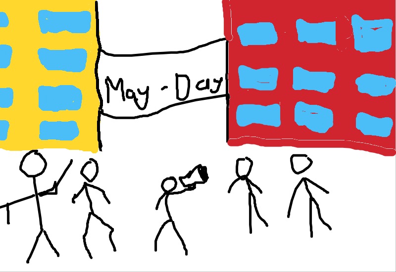 Drawing from Hall