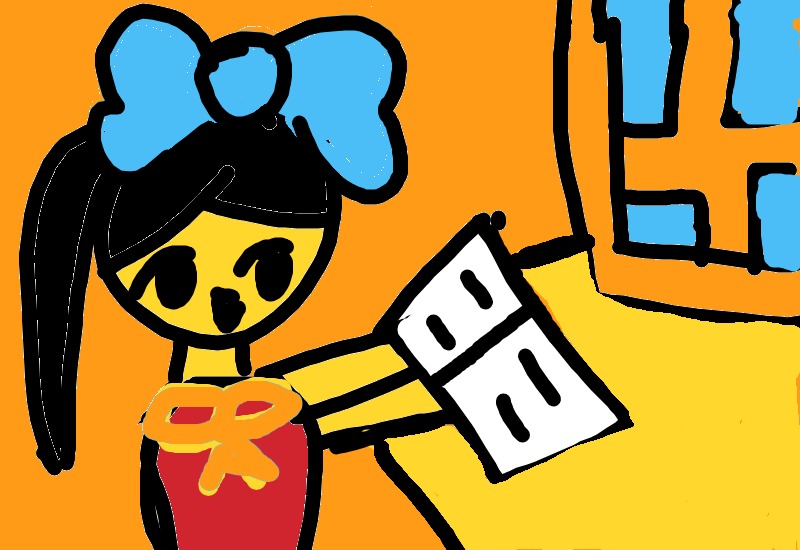 Drawing from Maggie