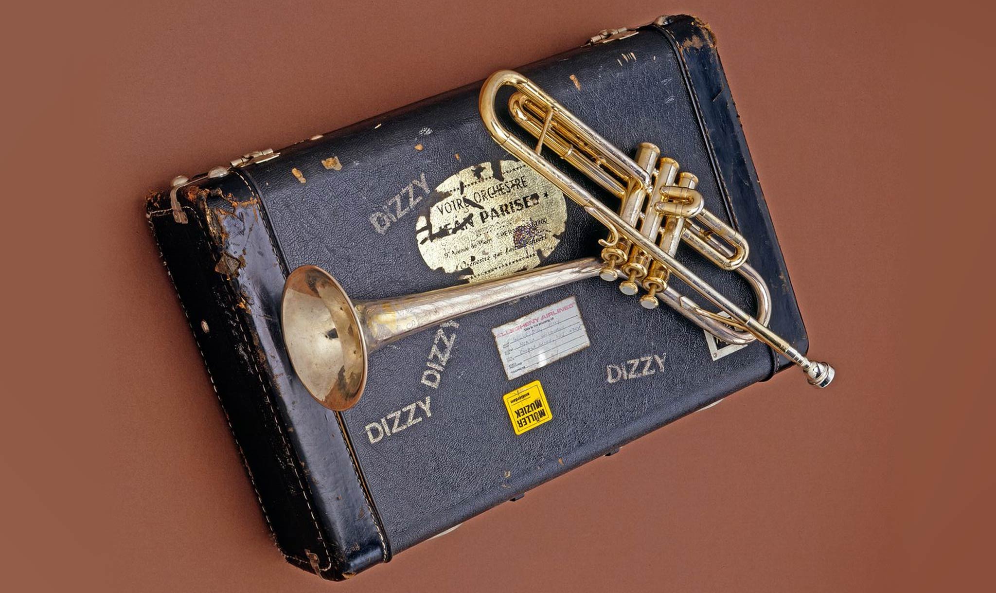 His trumpet is now at the Smithsonian in Washington, D.C.
