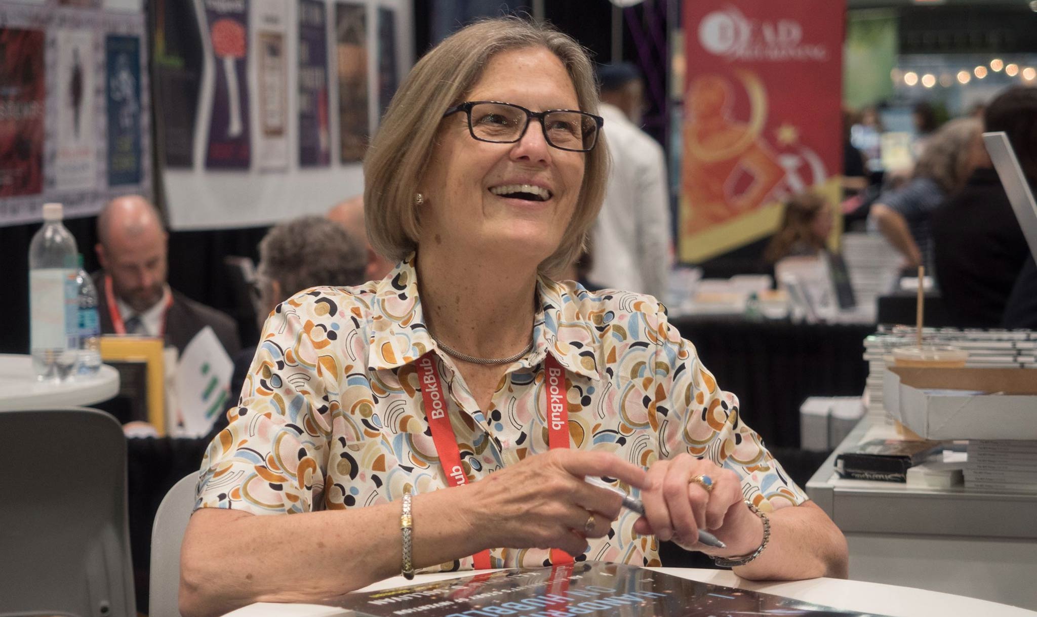 She signed autographs in New York in 2019.